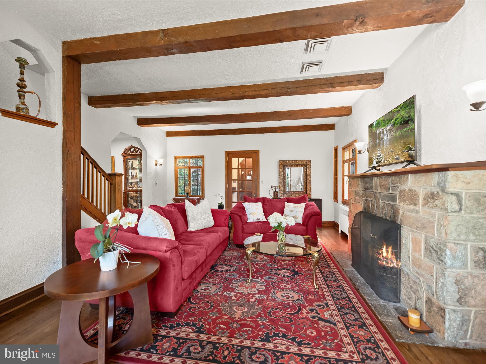 6310 Poe Road Bethesda, MD 20817 - Photo 9 of 46 Living Room alternate view