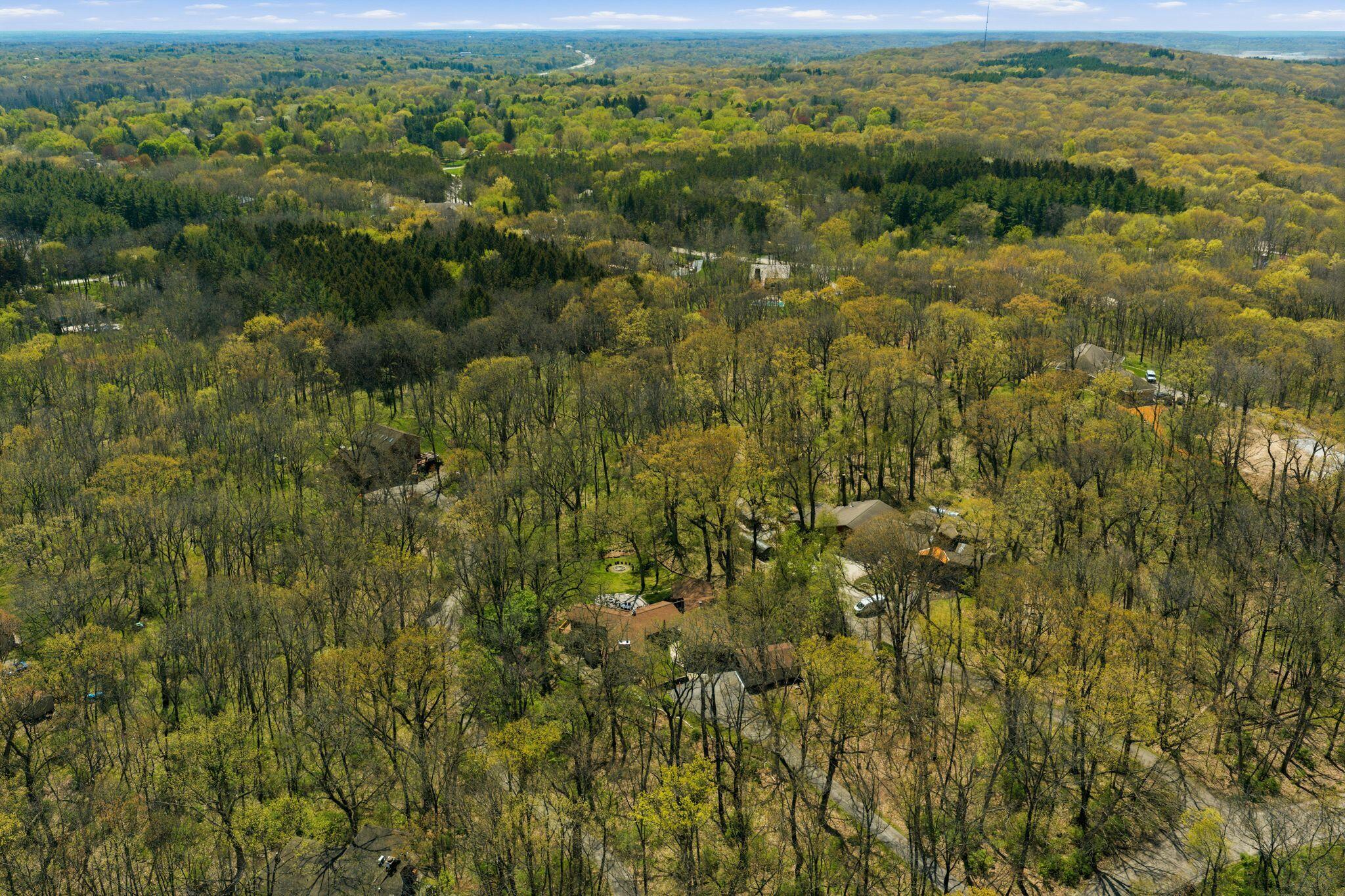 2028 Hillside Court Delafield, WI 53018 - Photo 54 of 55 2028 Hillside Ct - Drone-2