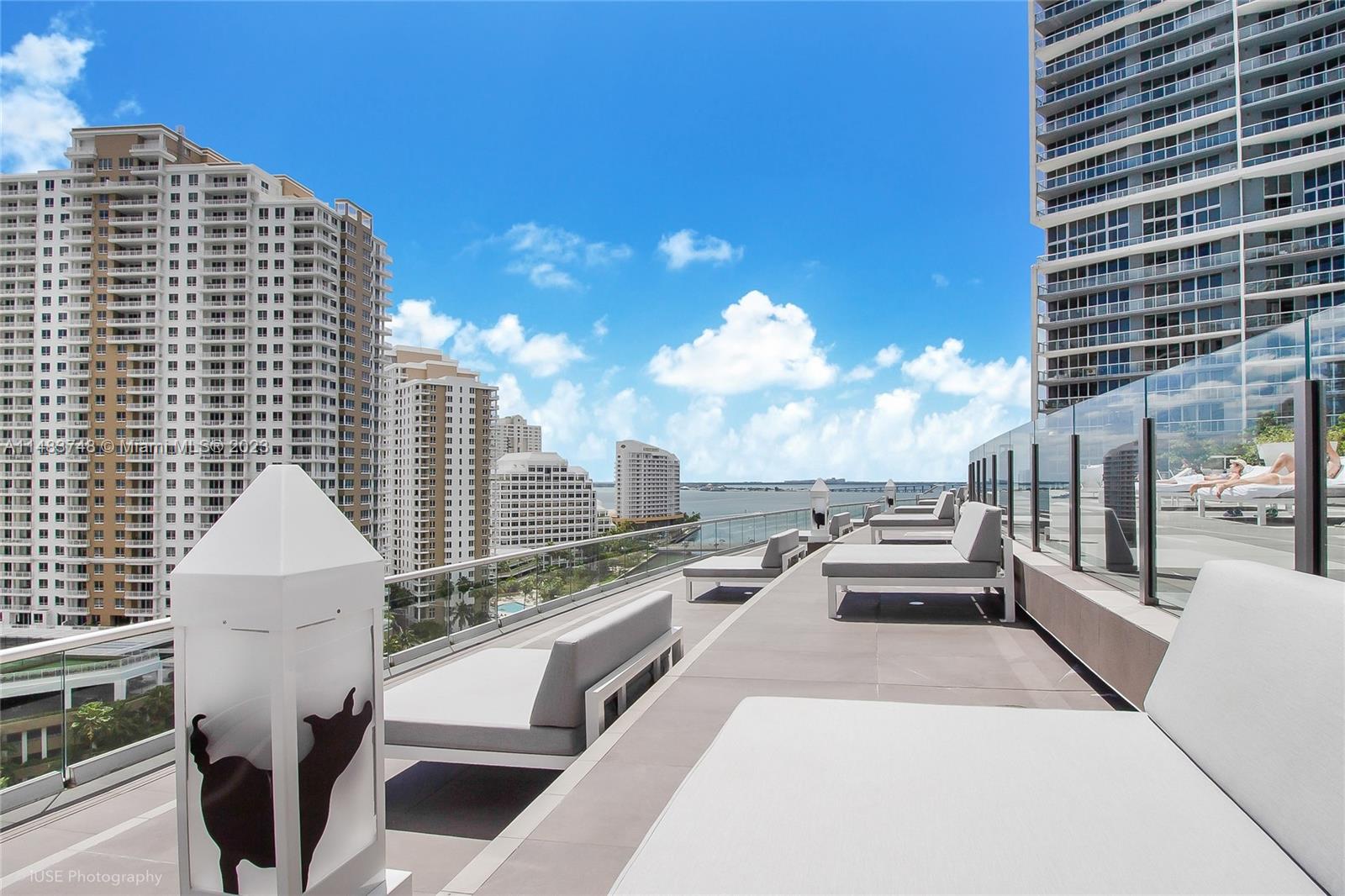 Brickell Miami, FL 33131 - Photo 4 of 10 a view of terrace with seating space and barbeque oven