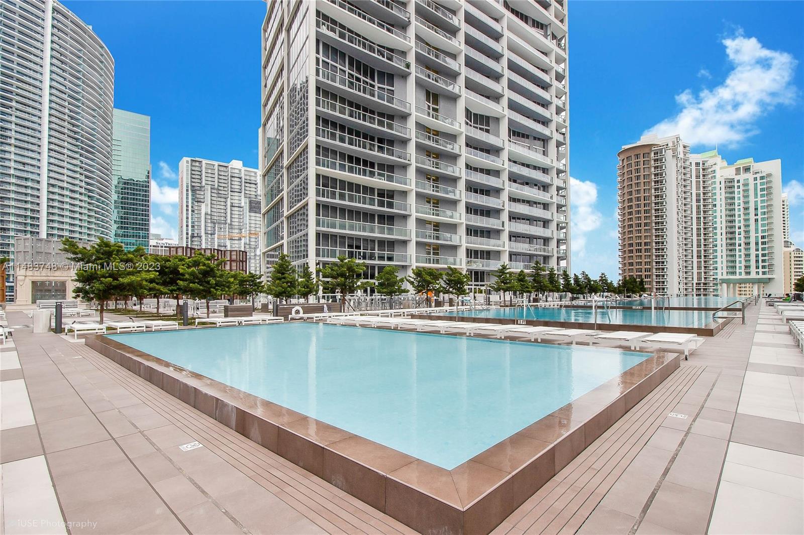 Brickell Miami, FL 33131 - Photo 6 of 10 a view of swimming pool with outdoor seating