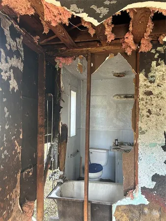 a view of storage and utility room
