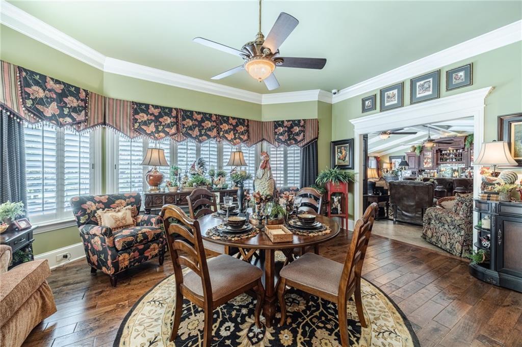 1600 Beagle Run Monroe, GA 30656 - Photo 33 of 103 a view of a dining room with furniture window and outside view