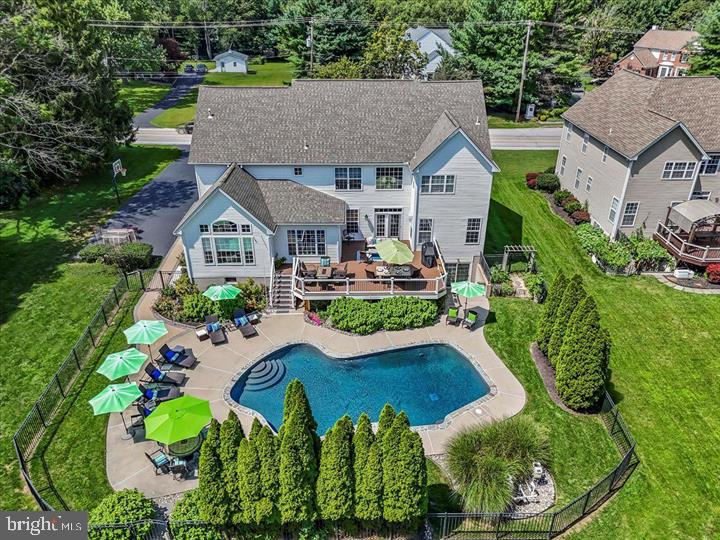 882 Shavertown Road Garnet Valley, PA 19060 - Photo 29 of 33 Stunning backyard oasis with pool.