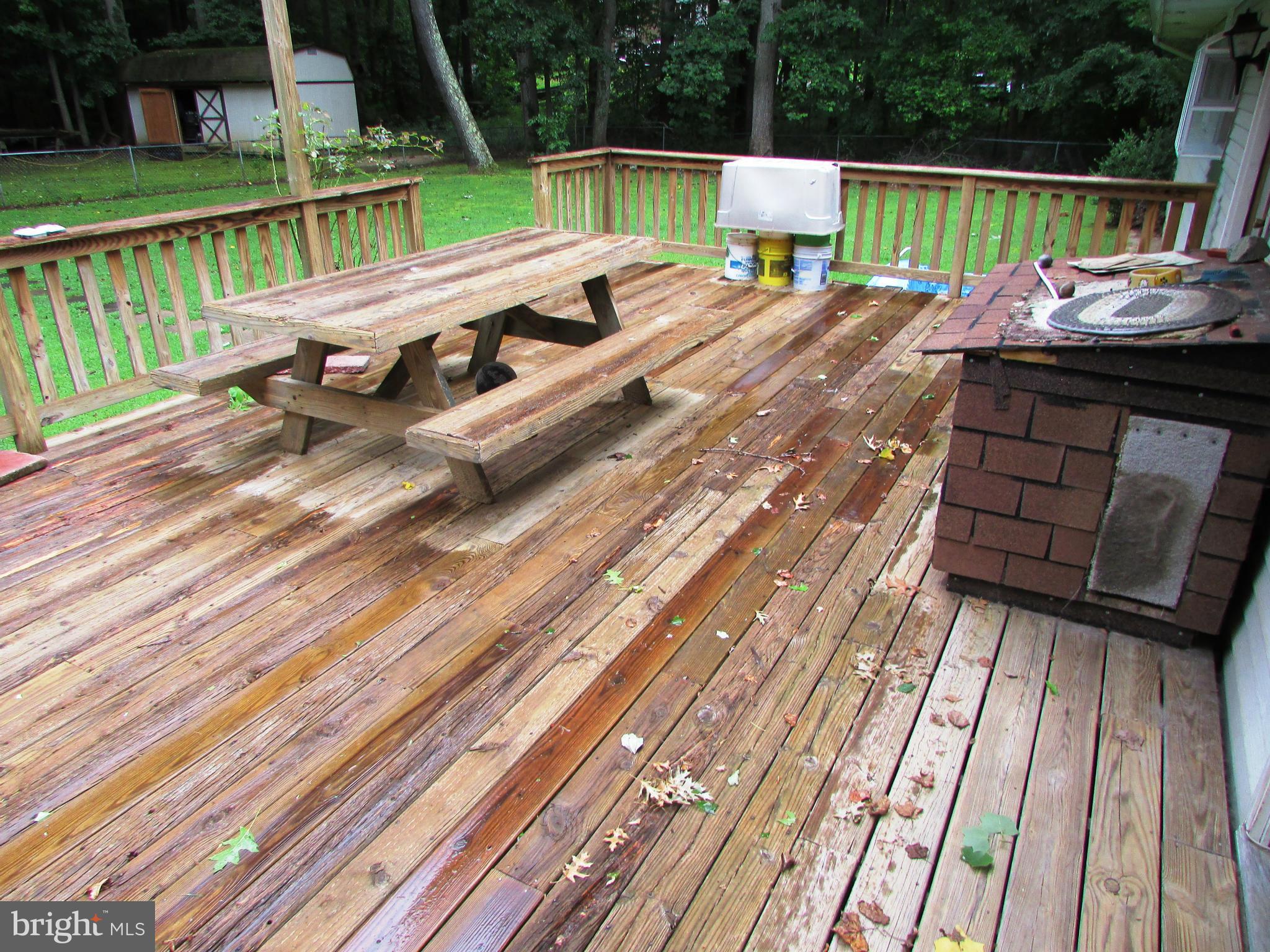 8774 Gunston Road Welcome, MD 20693 - Photo 17 of 29 Spacious Deck