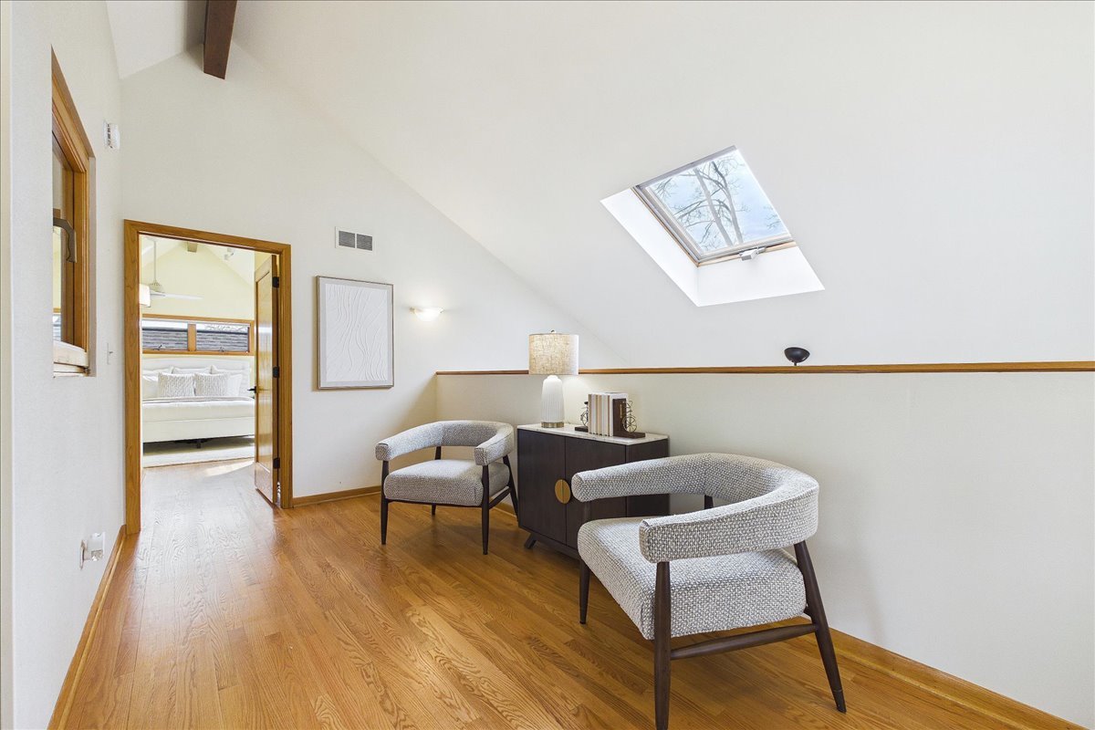 131 West Everett Road Lake Forest, IL 60045 - Photo 24 of 43 a living room with furniture and a wooden floor