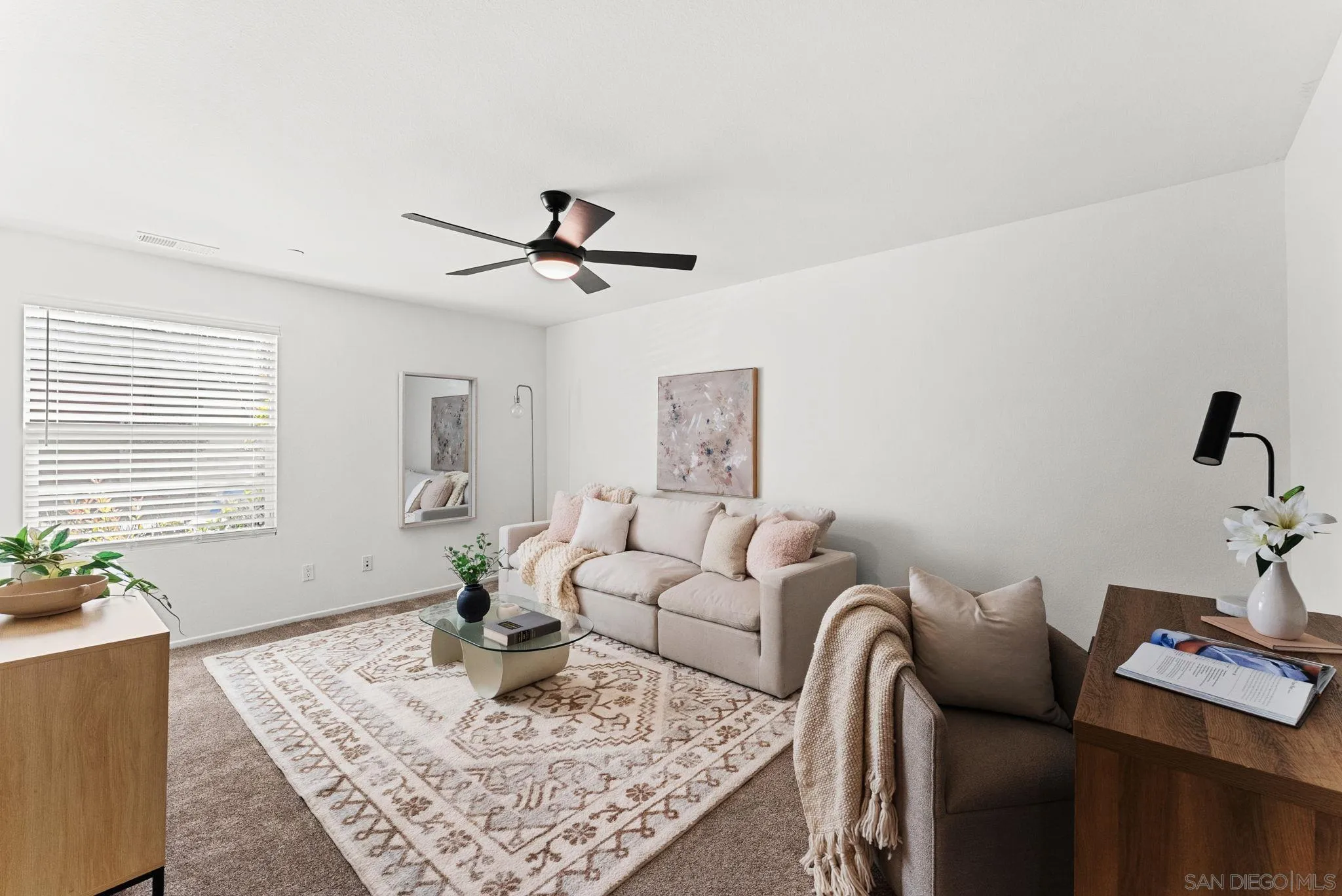 10103 Little Leaf Lane Santee, CA 92071 - Photo 28 of 48 Downstairs bedroom ideal for secondary living room, office, or guest suite
