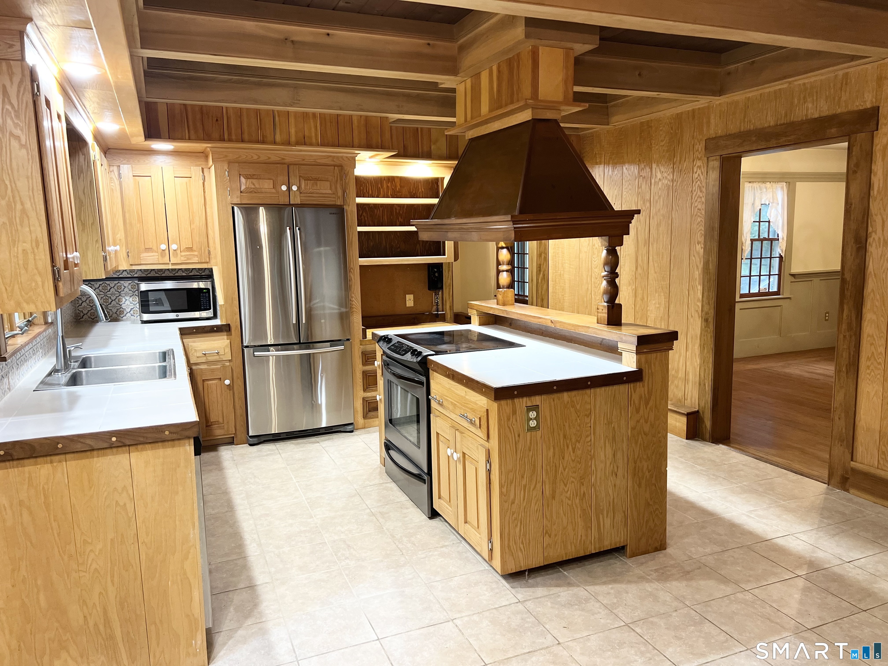 38 Clark Hill Road East Haddam, CT 06423 - Photo 11 of 35 a kitchen with stainless steel appliances granite countertop a stove a refrigerator and a sink