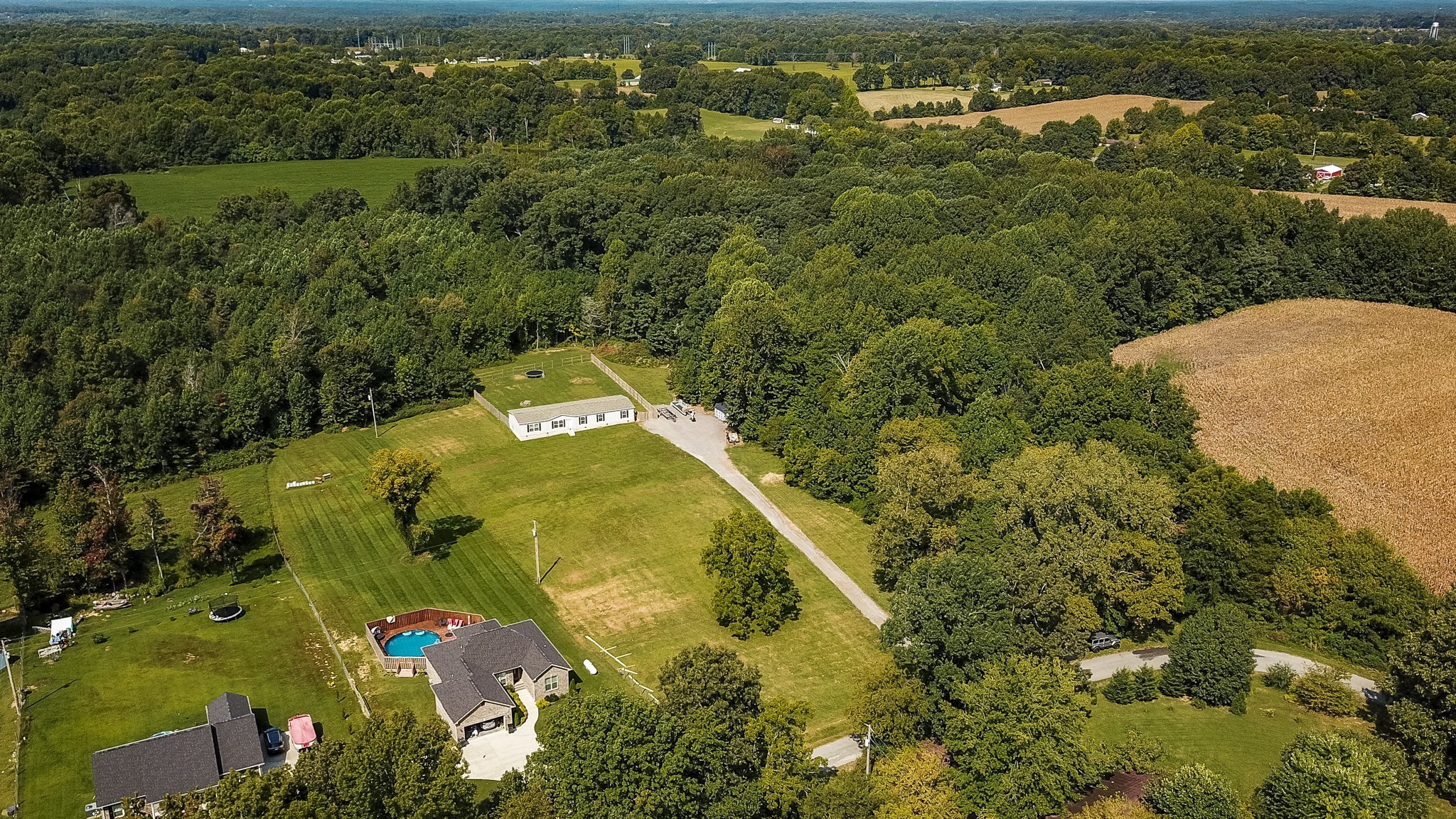 537 Bob Perry Road Bethpage, TN 37022 - Photo 1 of 63 an aerial view of residential houses with outdoor space and trees