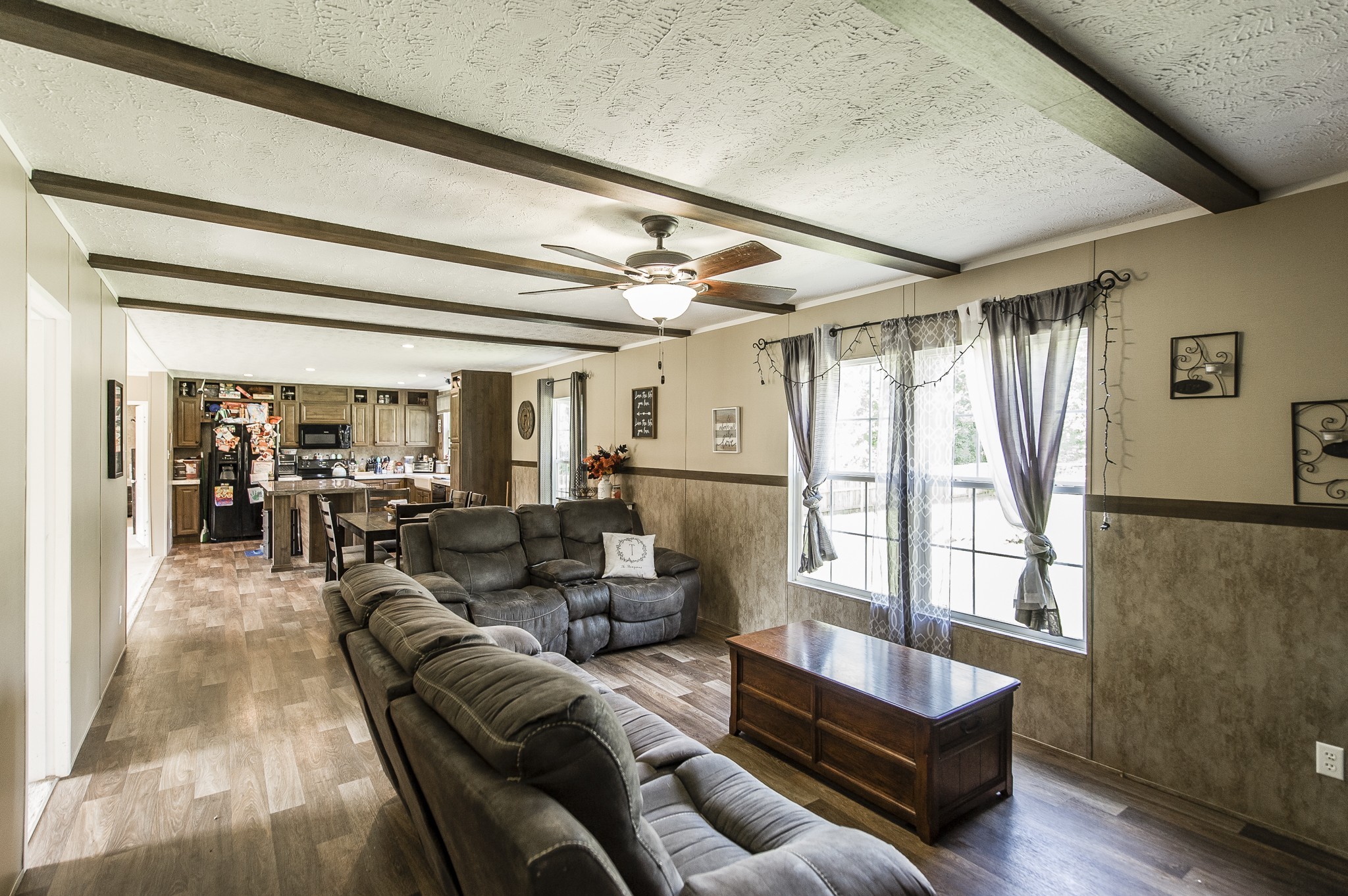 537 Bob Perry Road Bethpage, TN 37022 - Photo 26 of 63 a living room with furniture and a large window