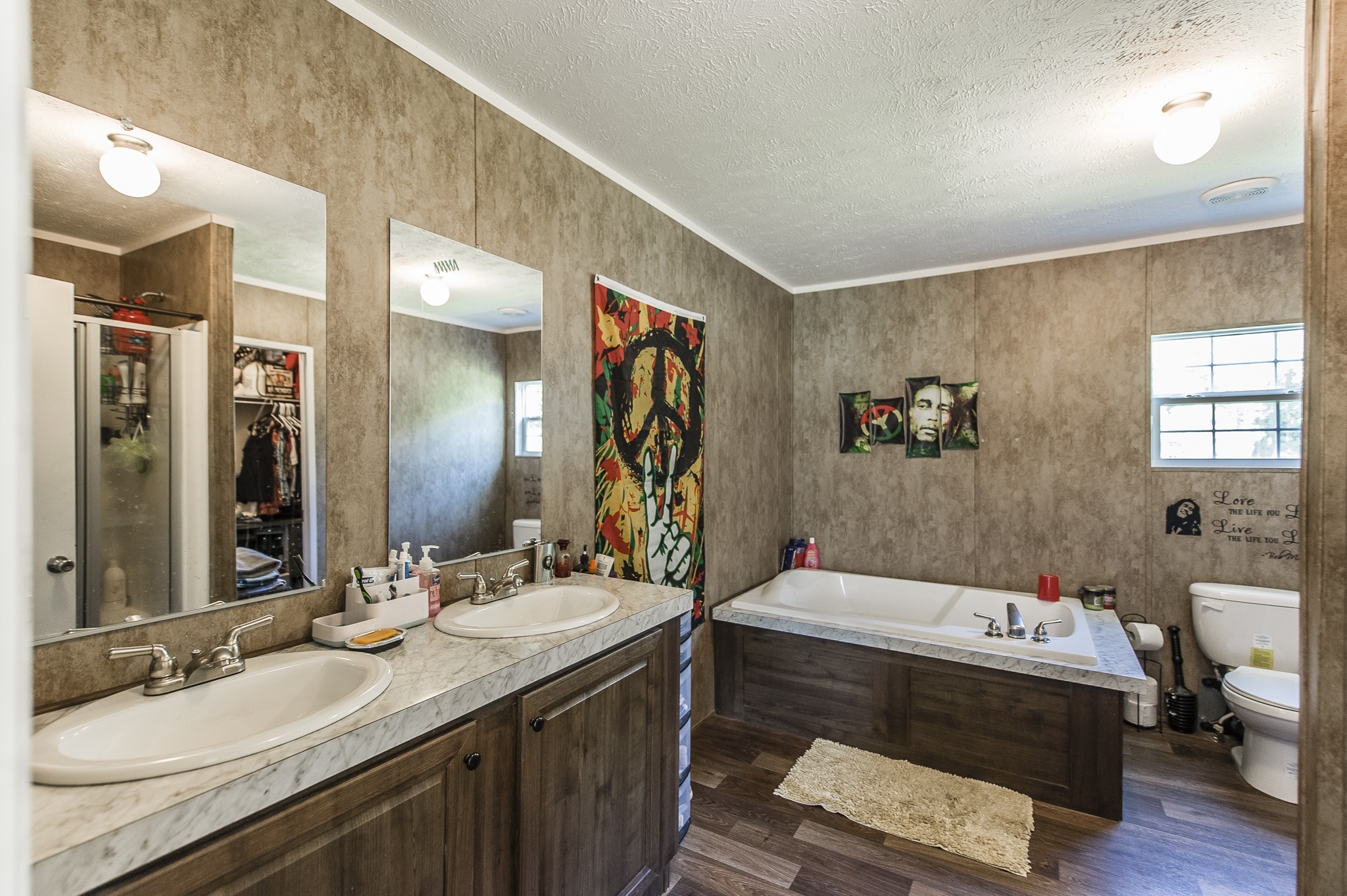 537 Bob Perry Road Bethpage, TN 37022 - Photo 33 of 63 a bathroom with a tub sink and mirror