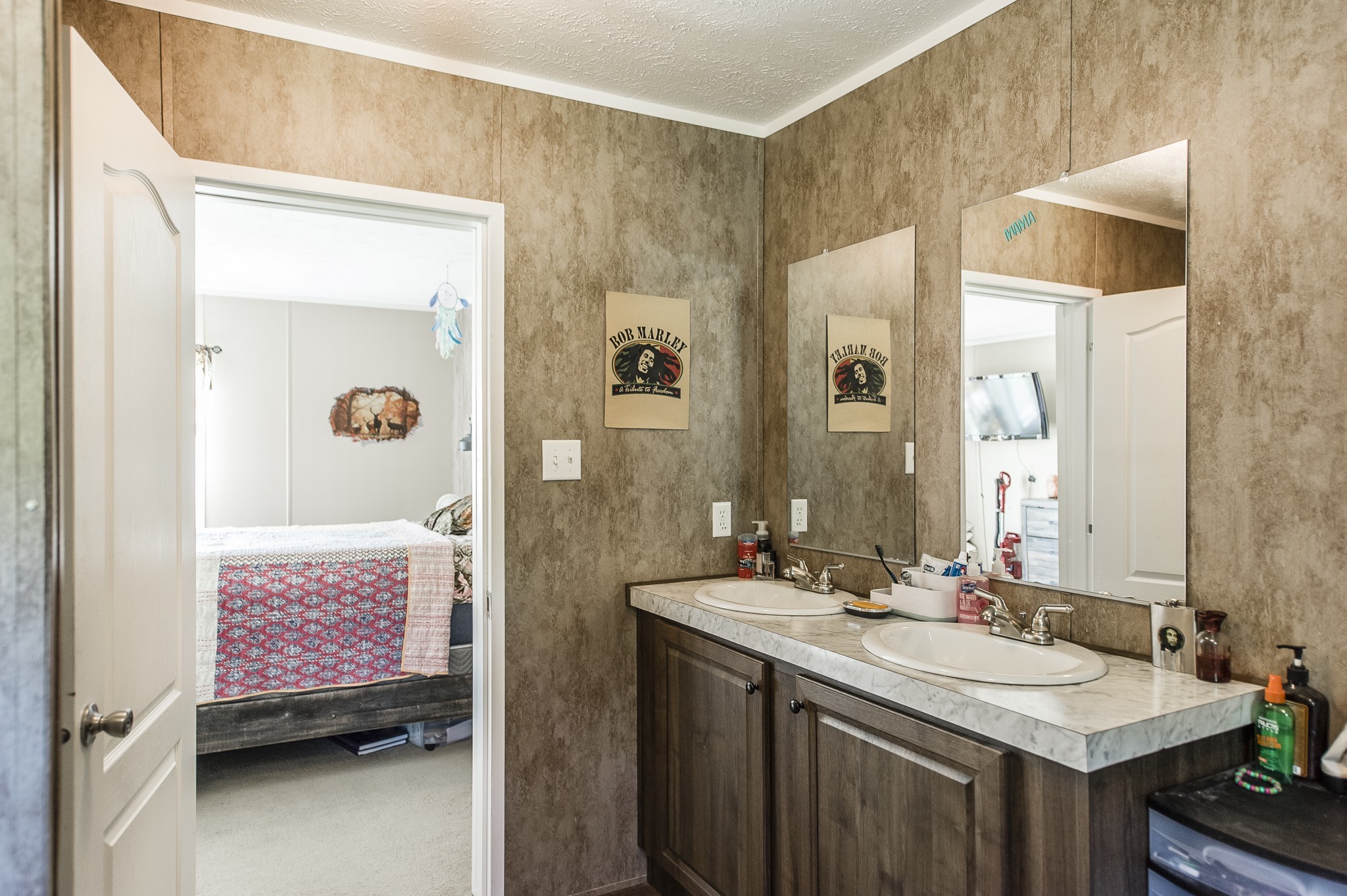 537 Bob Perry Road Bethpage, TN 37022 - Photo 34 of 63 a en suite bathroom with a sink and a mirror