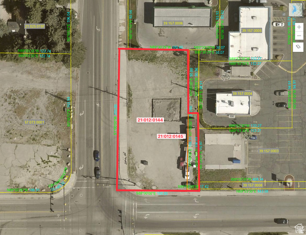 34 North Geneva Road Provo, UT 84601 - Photo 1 of 24 Aerial Property Map. Displaying lot lines, parcel identifiers, and surrounding infrastructure of the property