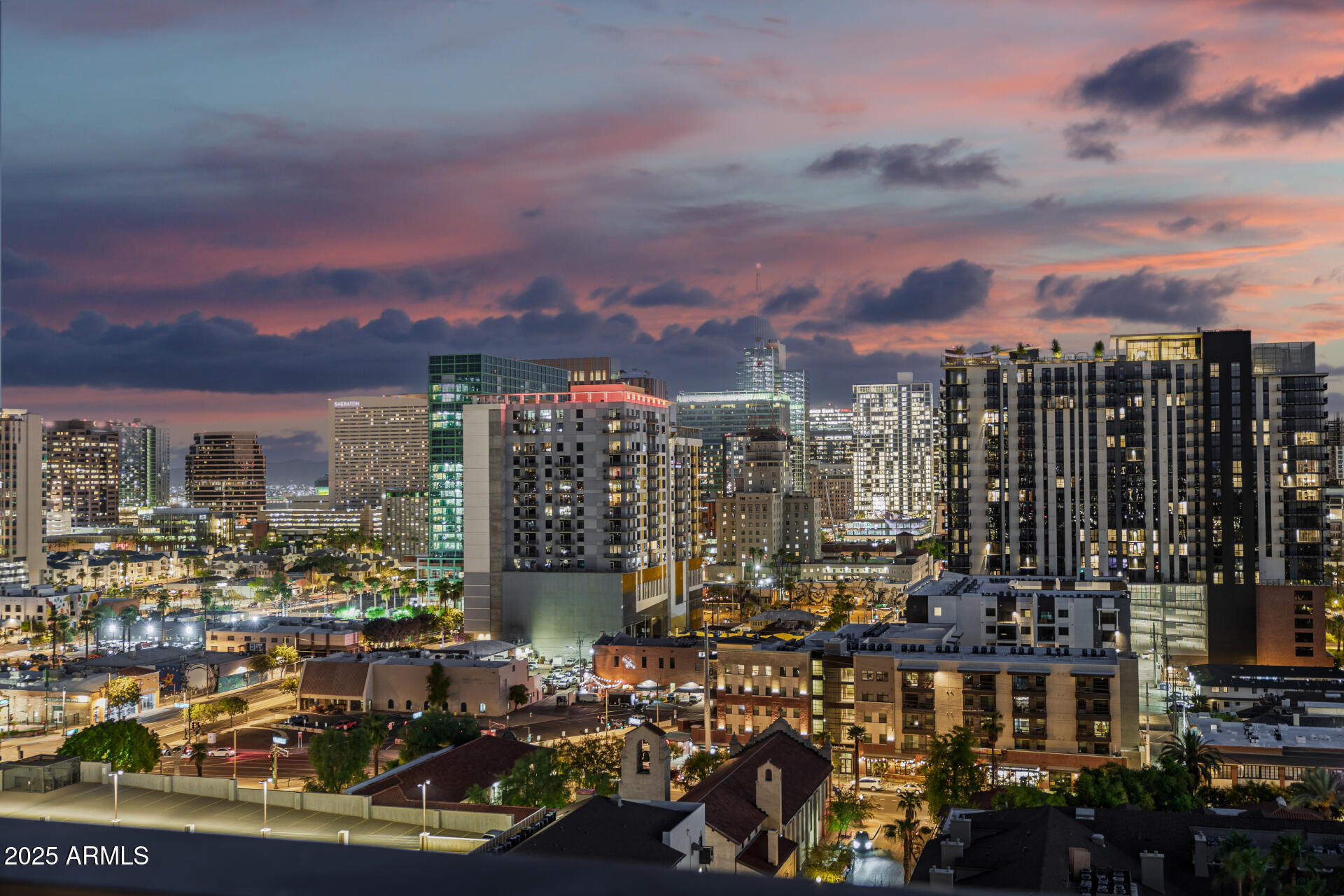 200 West Portland Street, Unit 827 Phoenix, AZ 85003 - Photo 106 of 111 a view of a city with tall buildings