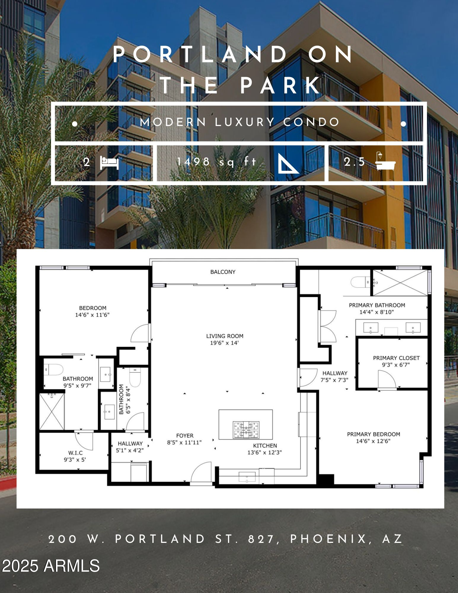 200 West Portland Street, Unit 827 Phoenix, AZ 85003 - Photo 109 of 111 a view of a black and white photo