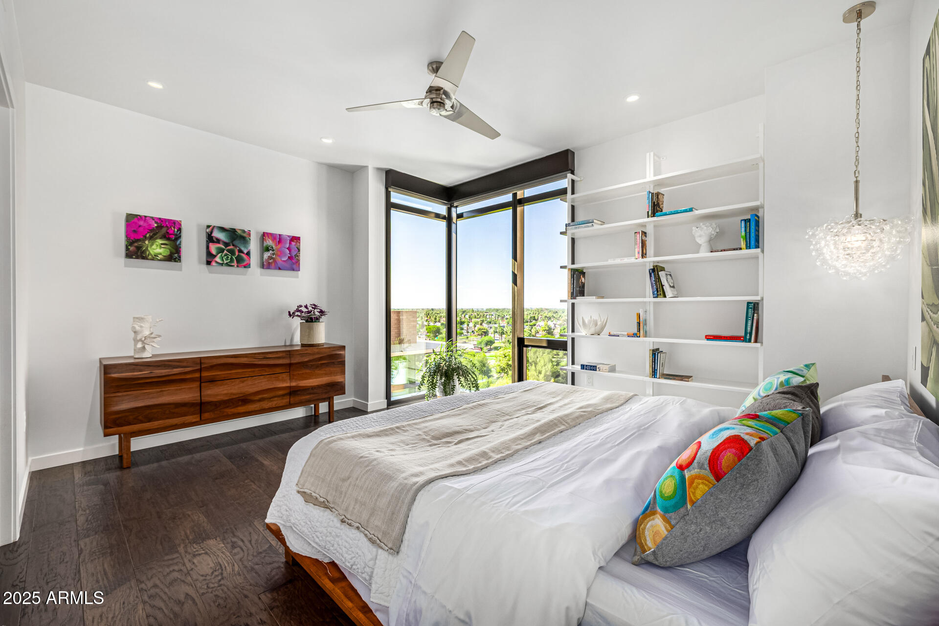 200 West Portland Street, Unit 827 Phoenix, AZ 85003 - Photo 19 of 111 a bedroom with a bed and a window