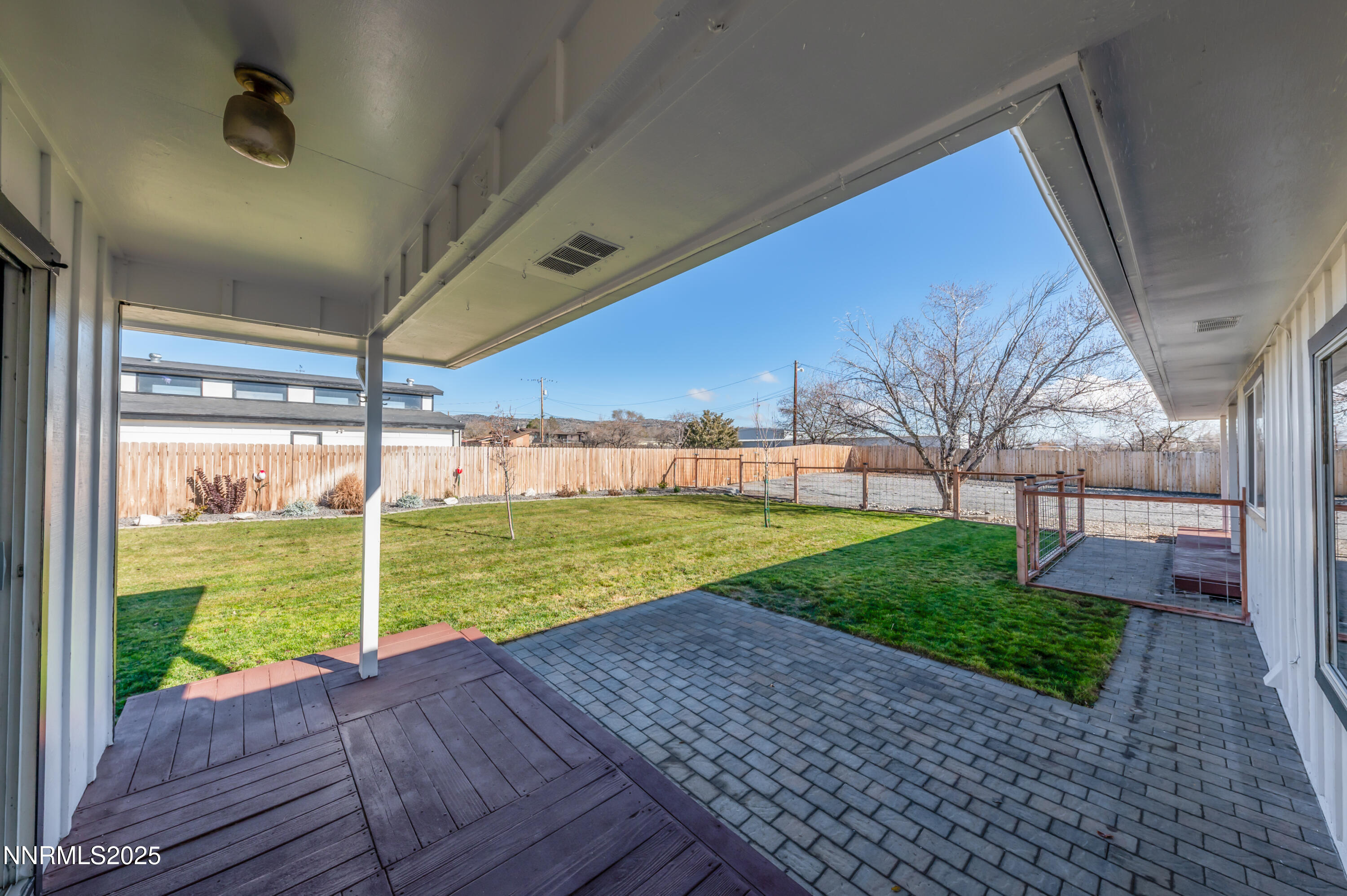 11675 Heartpine Street Reno, NV 89506 - Photo 24 of 38 a view of a porch and garden