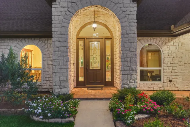 a front view of a house with a porch