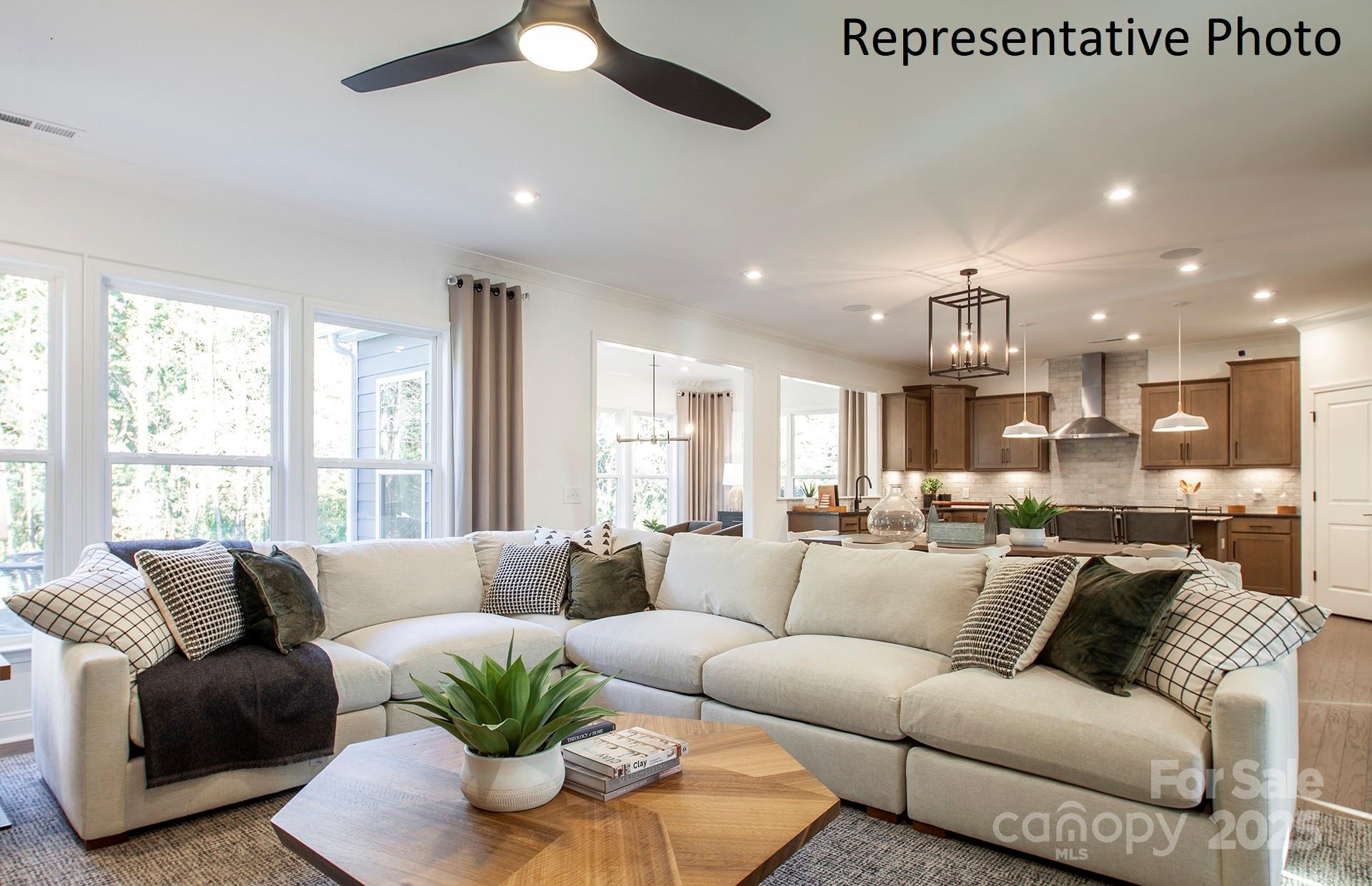 4707 Formation Court, Unit 49 Lancaster, SC 29720 - Photo 13 of 21 a living room with furniture kitchen area and a large window