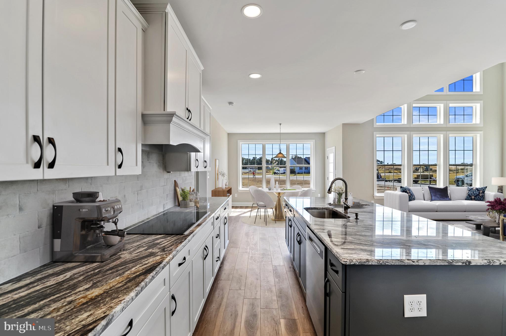 296 Robbins Road, Unit GEO Frederica, DE 19946 - Photo 8 of 16 a kitchen with counter top space a sink and cabinets