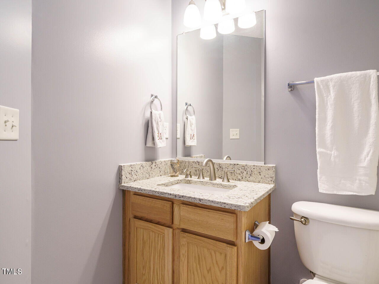 125 Watertree Lane Apex, NC 27502 - Photo 24 of 32 a bathroom with a sink toilet and mirror