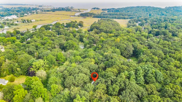 a view of city and ocean