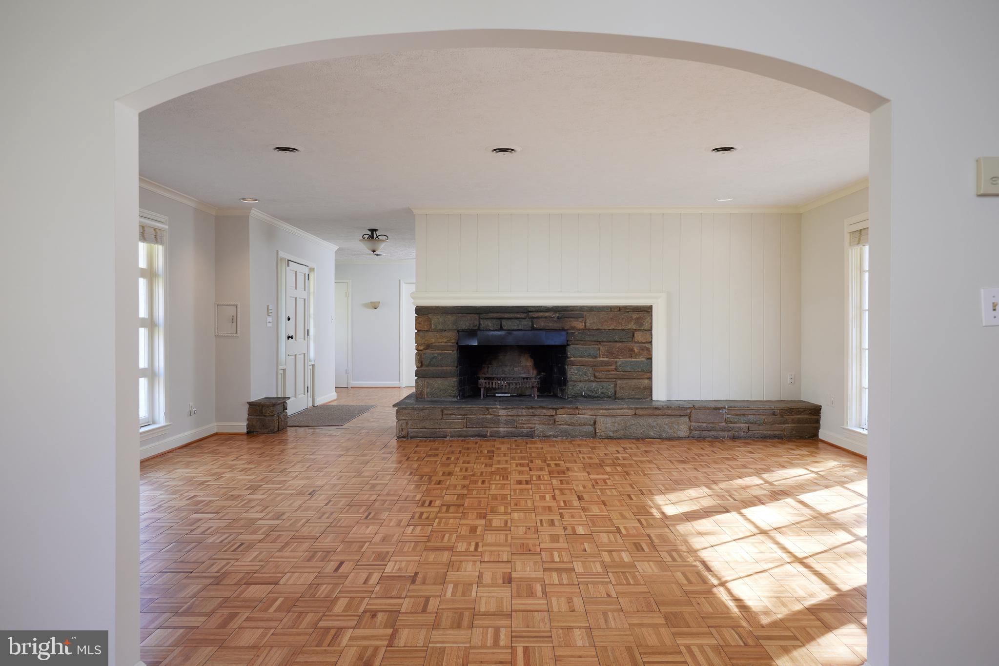 5310 Oakland Road Chevy Chase, MD 20815 - Photo 11 of 45 a view of empty room with fireplace