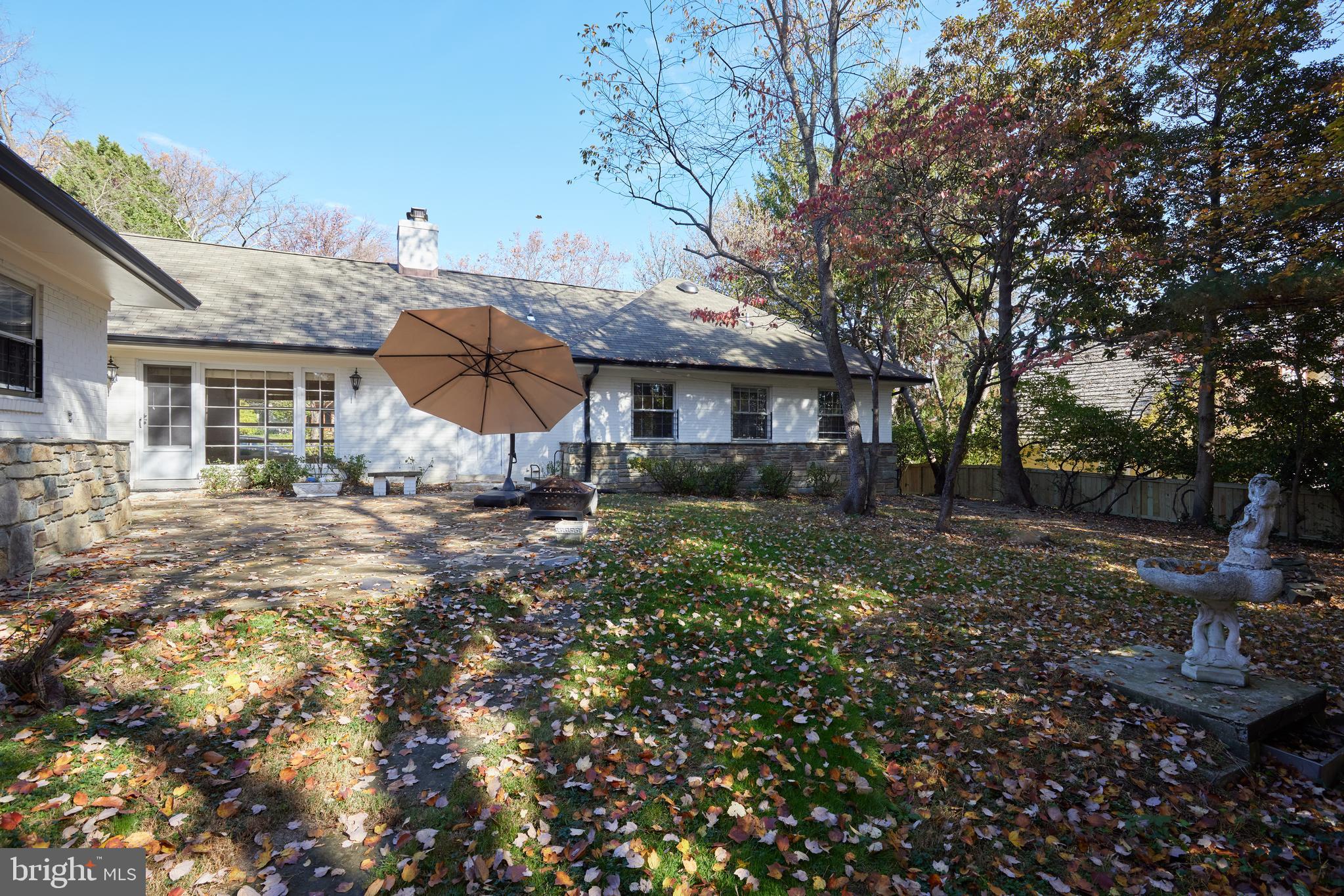 5310 Oakland Road Chevy Chase, MD 20815 - Photo 41 of 45 a view of house with a big yard plants and large trees