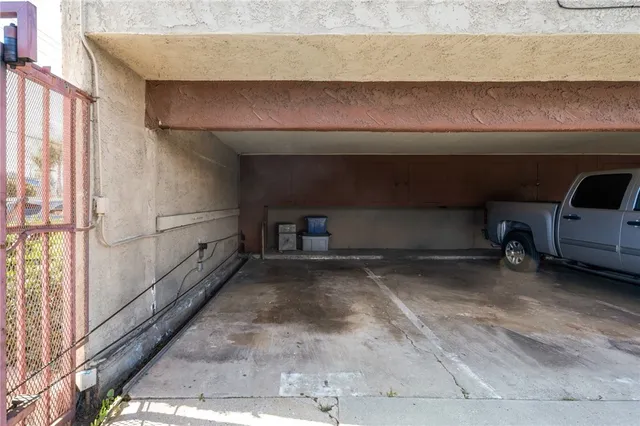 a view of car garage
