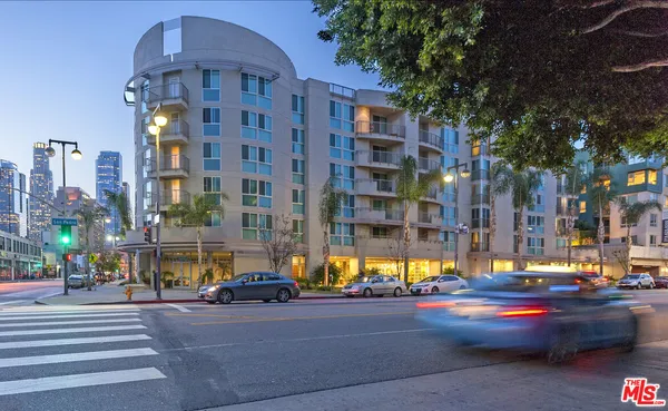 a view of building with street view