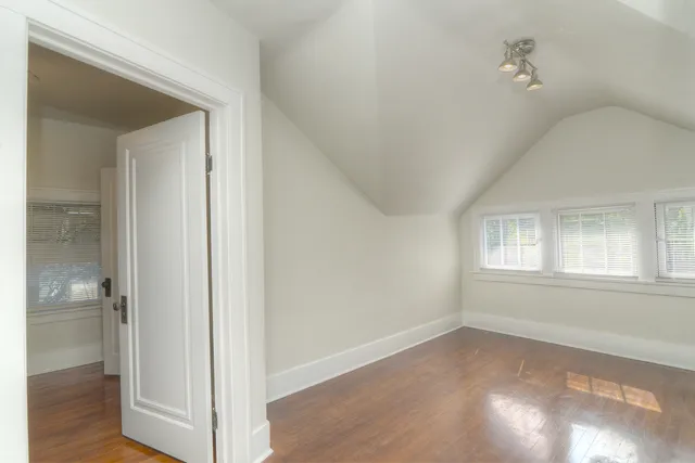wooden floor in an empty room