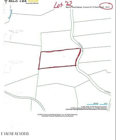 Lot 72 Tomahawk Road Jamestown, TN 38556 - Photo 28 of 28 Tax Map- Lot 72