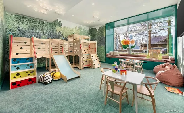 a view of a building with a yard