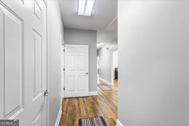 view of a bathroom with sink and mirror