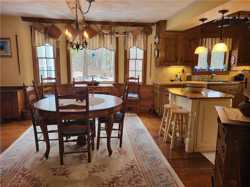 276 Widow Sweets Road Exeter, RI 02822 - Photo 5 of 44 Bay window overlooking rear yard