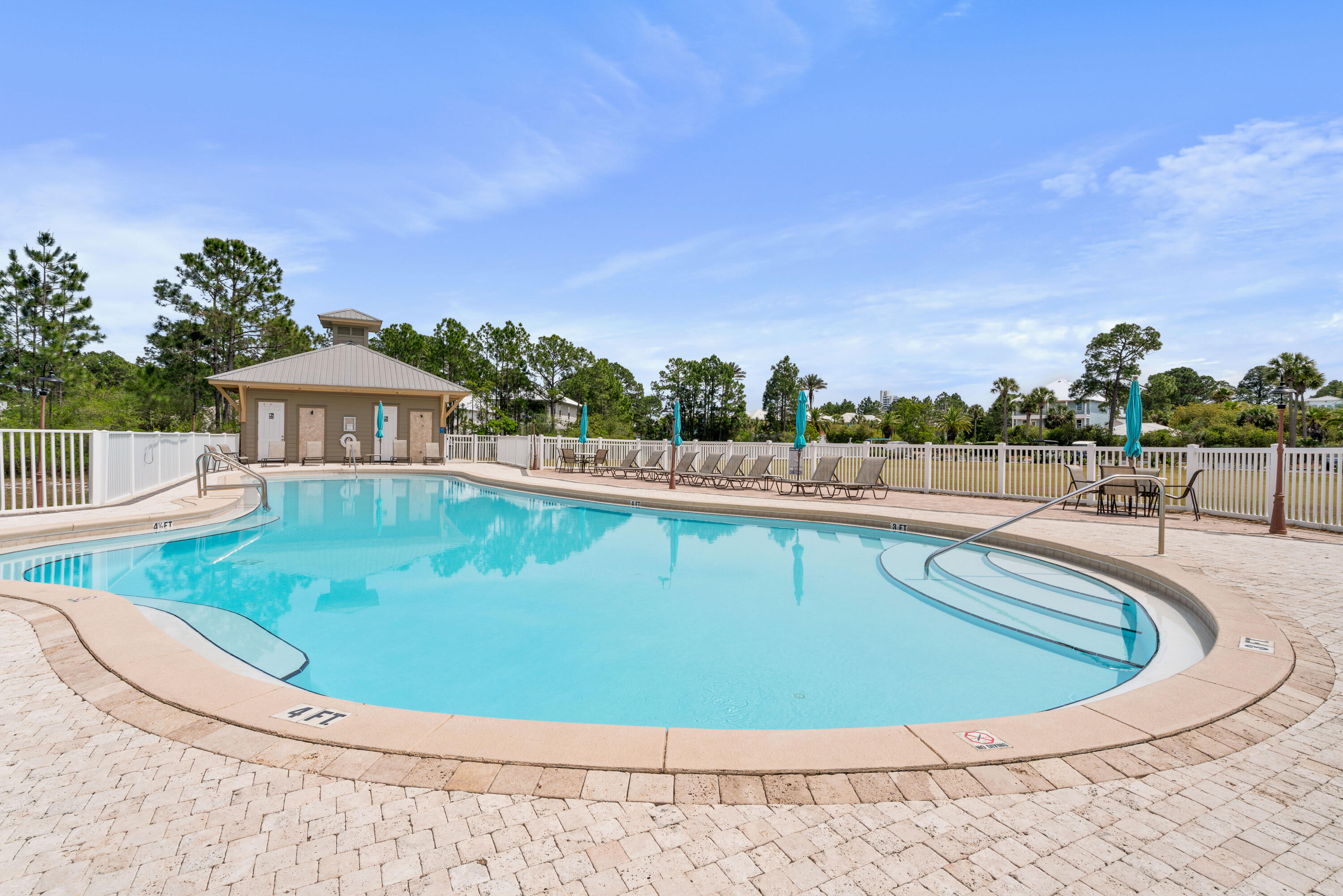 231 Somerset Bridge Road, Unit 2305 Santa Rosa Beach, FL 32459 - Photo 27 of 40 a view of a swimming pool with an outdoor seating