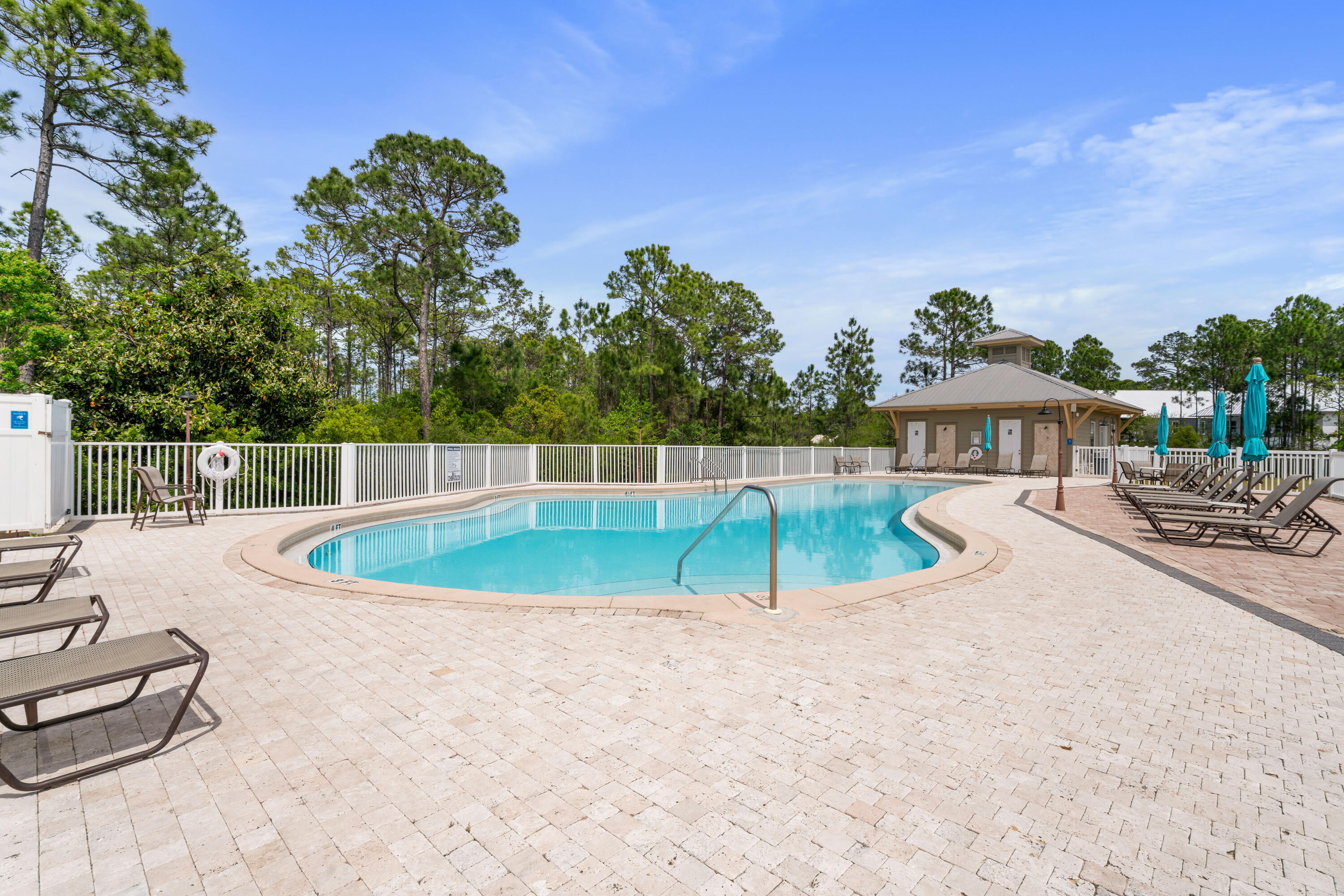 231 Somerset Bridge Road, Unit 2305 Santa Rosa Beach, FL 32459 - Photo 29 of 40 a view of a swimming pool with a patio