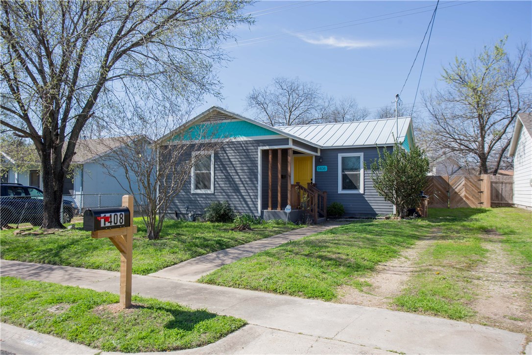 1408 Penny Street Austin, TX 78721 - Photo 1 of 1 Adorable home on the East Side. Fence the front yard if you like. Driveway is deep with double gate entering backyard.