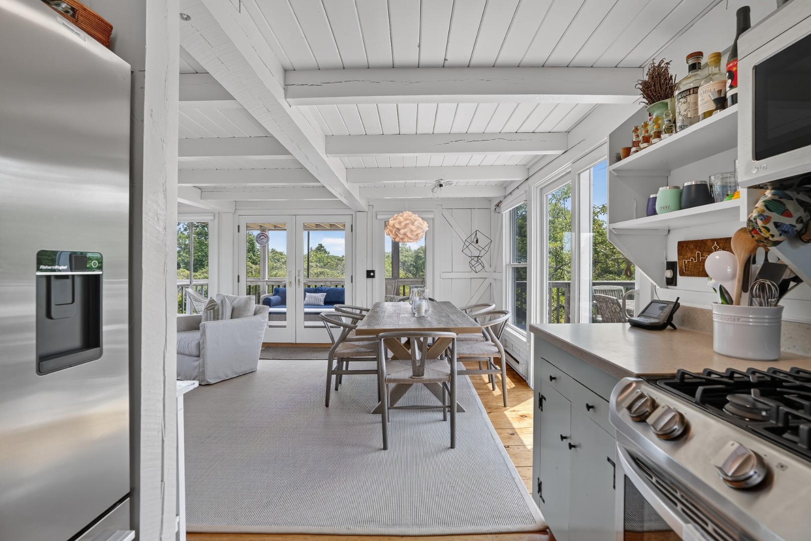 28 Black Point Road Chilmark, MA 02535 - Photo 11 of 56 Everything you need in a compact space.