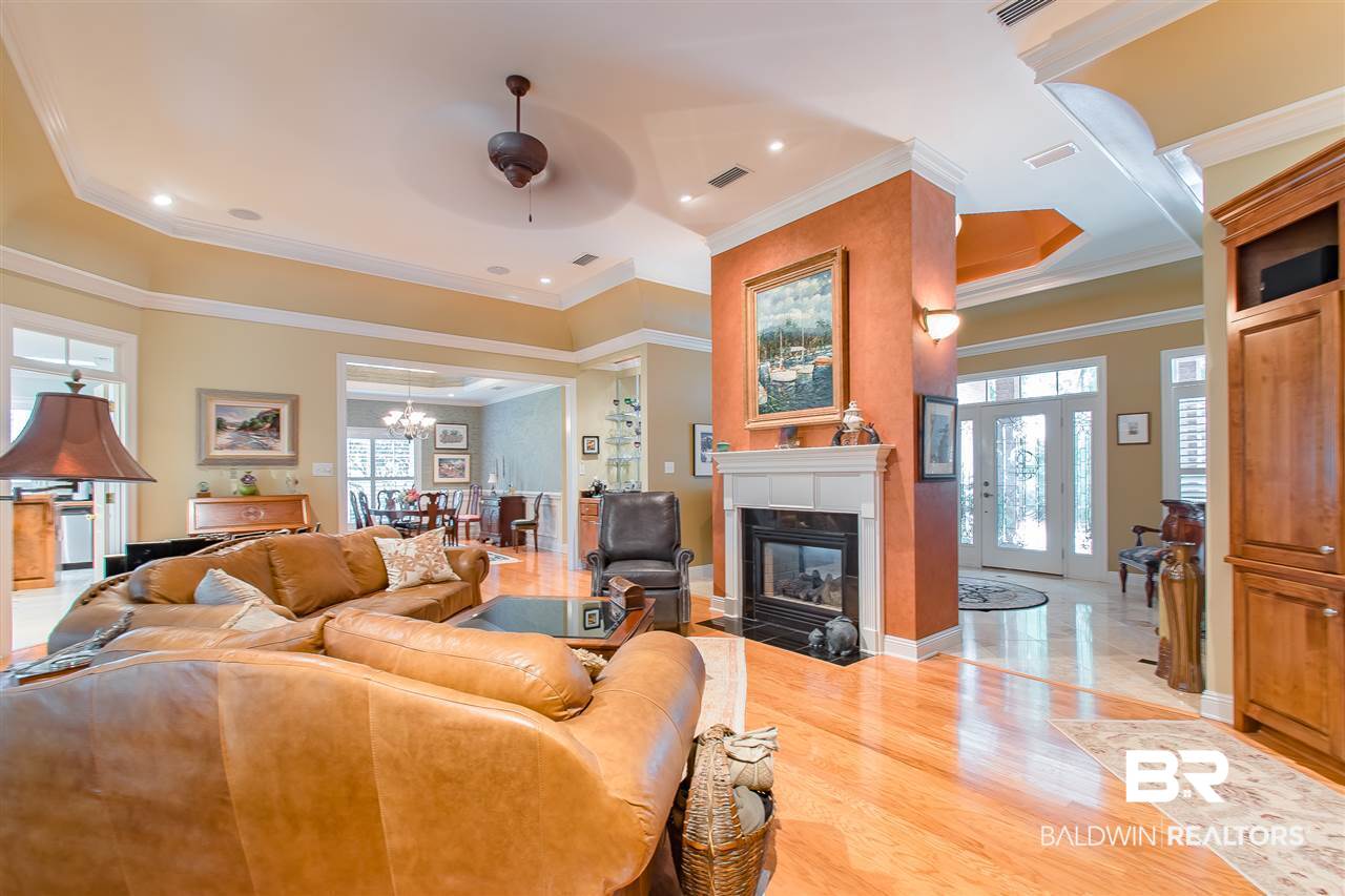 136 Easton Circle Fairhope, AL 36532 - Photo 7 of 41 Double Sided Fireplace
