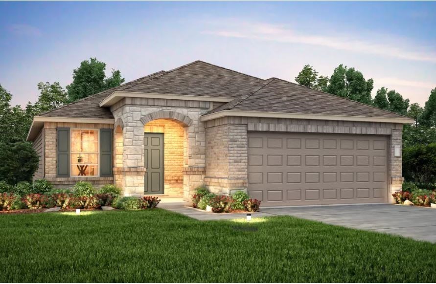 1524 Cliffbrake Way Georgetown, TX 78626 - Photo 1 of 1 Centex Homes, Becket elevation R, rendering