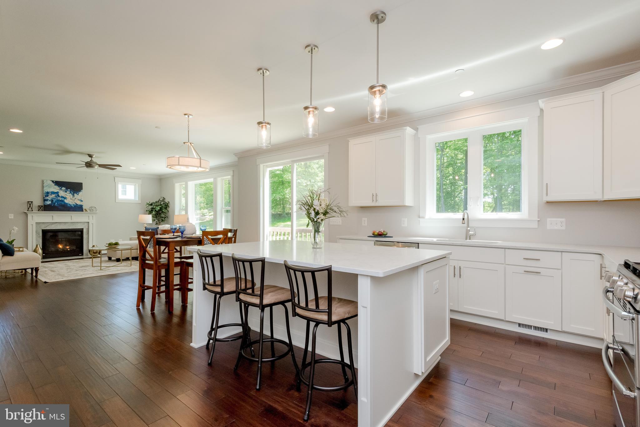 517 Teak Road Crownsville, MD 21032 - Photo 3 of 38 Open Concept Living - Great Room and Kitchen