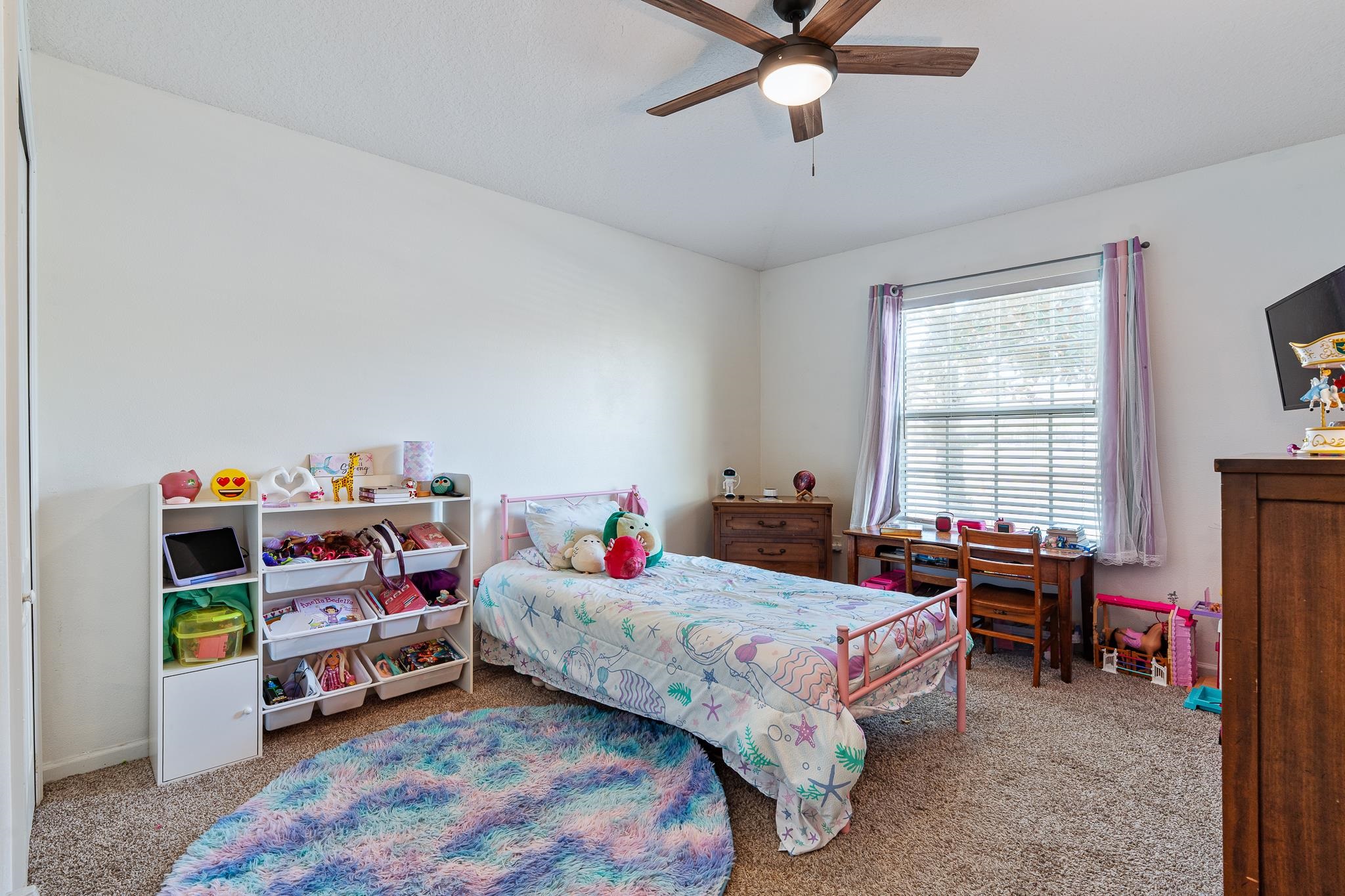 1353 Camp Ridge Lane Middleburg, FL 32068 - Photo 42 of 88 Carpeted bedroom featuring a ceiling fan and vaulted ceiling