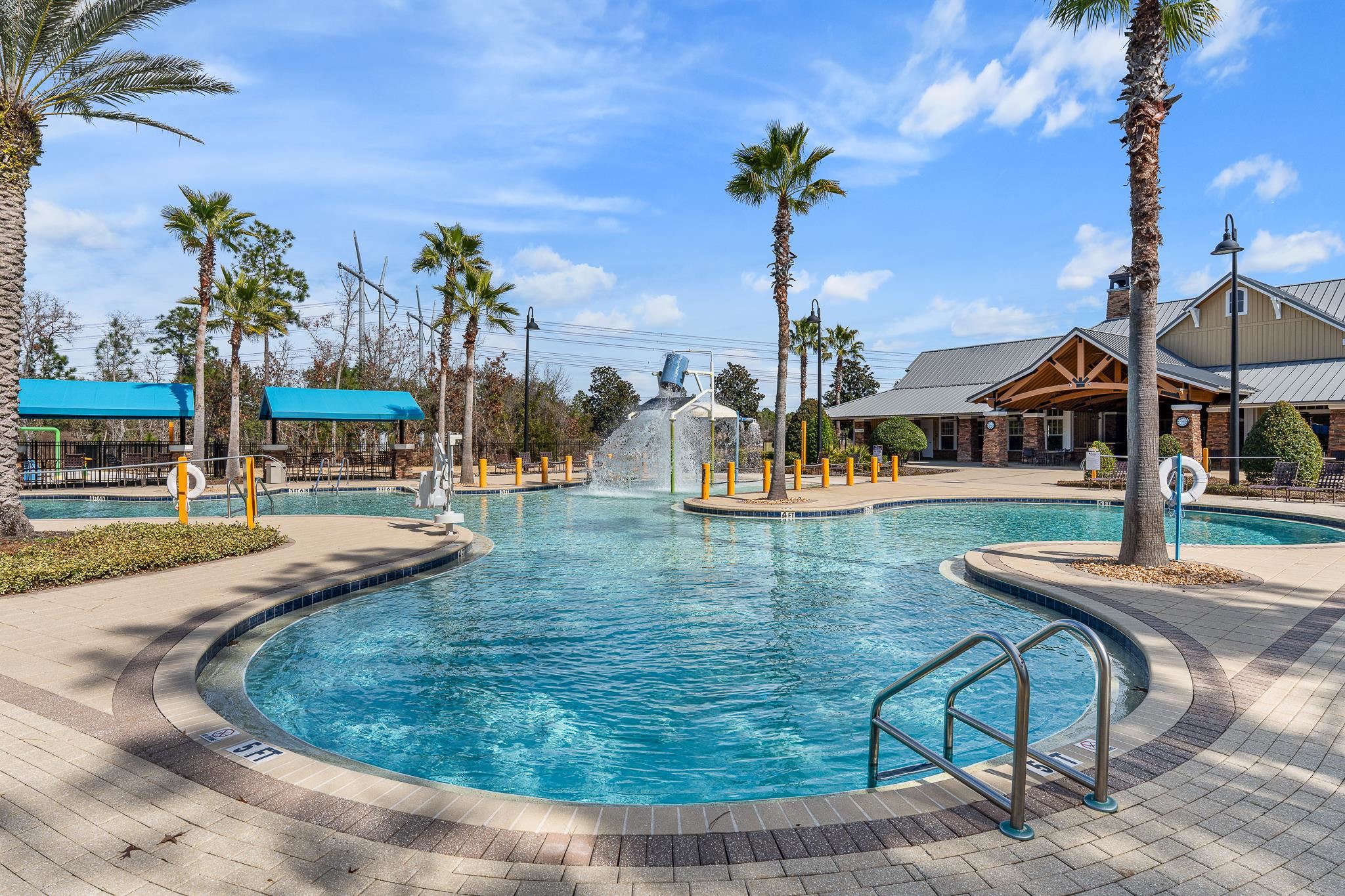 1353 Camp Ridge Lane Middleburg, FL 32068 - Photo 65 of 88 Community pool featuring a water play area and a patio