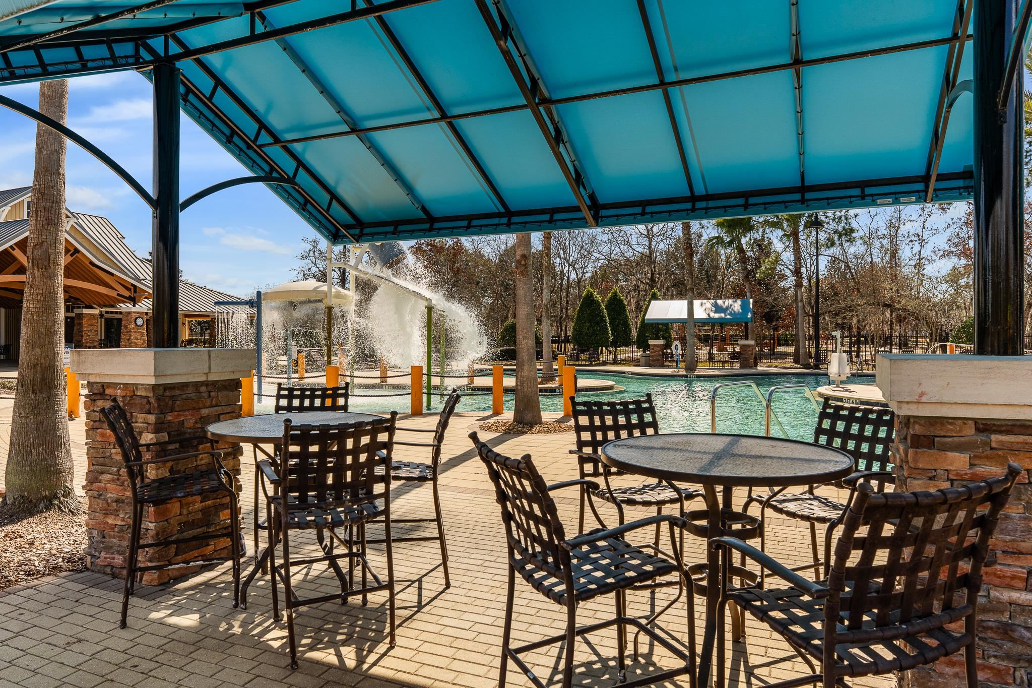 1353 Camp Ridge Lane Middleburg, FL 32068 - Photo 67 of 88 View of patio / terrace with outdoor dining space and a community pool