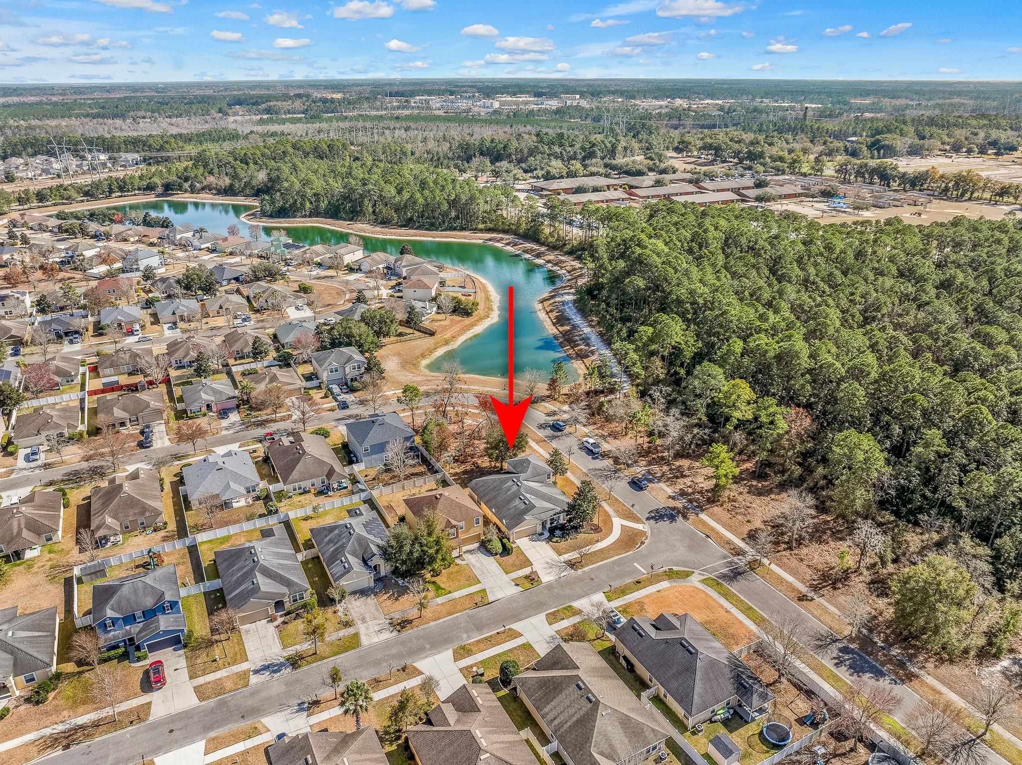 1353 Camp Ridge Lane Middleburg, FL 32068 - Photo 75 of 88 View of property location featuring a large body of water and nearby suburban area