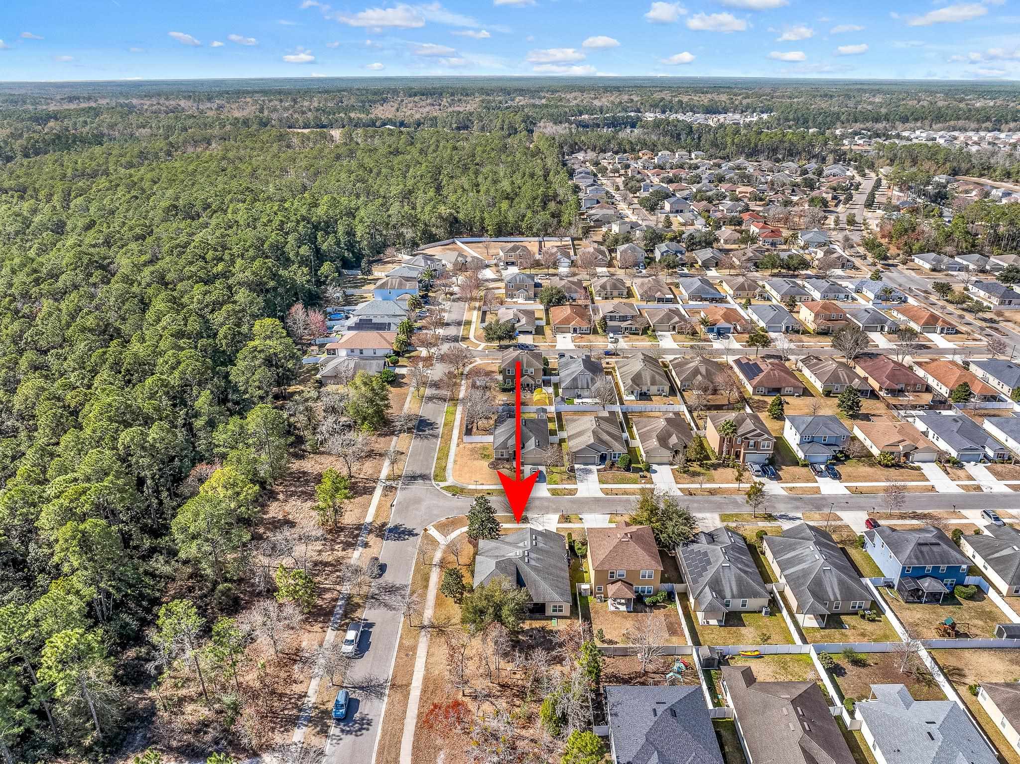 1353 Camp Ridge Lane Middleburg, FL 32068 - Photo 79 of 88 Aerial view of property's location with nearby suburban area