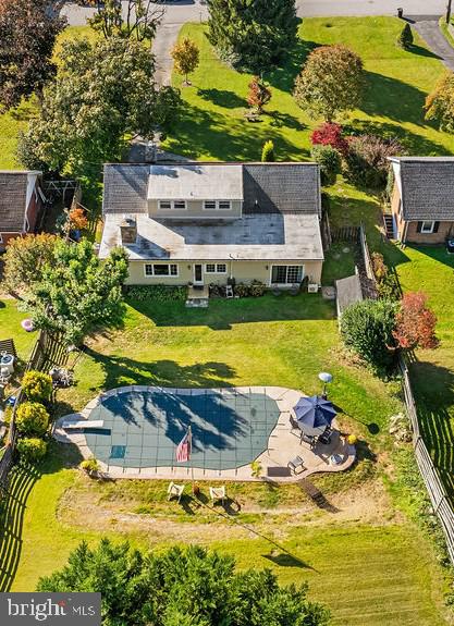 1806 Roland Avenue Ruxton, MD 21204 - Photo 41 of 43 a view of a swimming pool with an outdoor space
