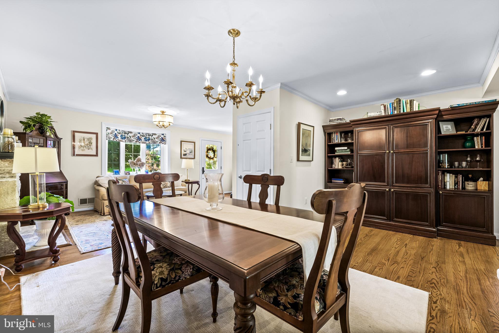 1806 Roland Avenue Ruxton, MD 21204 - Photo 9 of 43 a view of a dining room with furniture