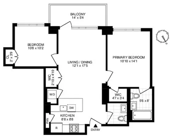 $745,000 | 342 East 110th Street, Unit 7D | East Harlem
