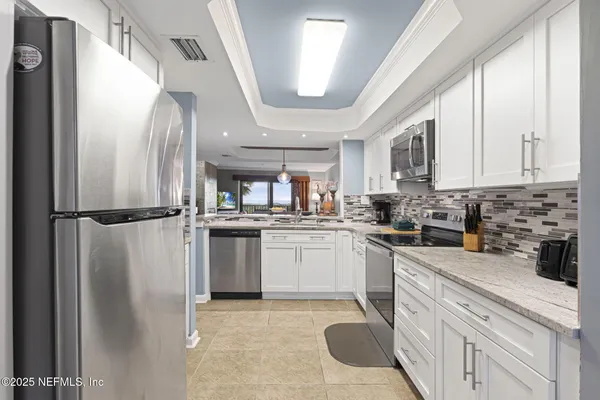 a view of city and river